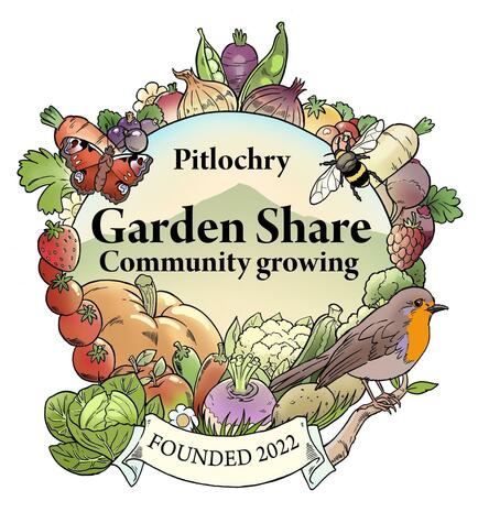 Logo of the Pitlochry Garden Share